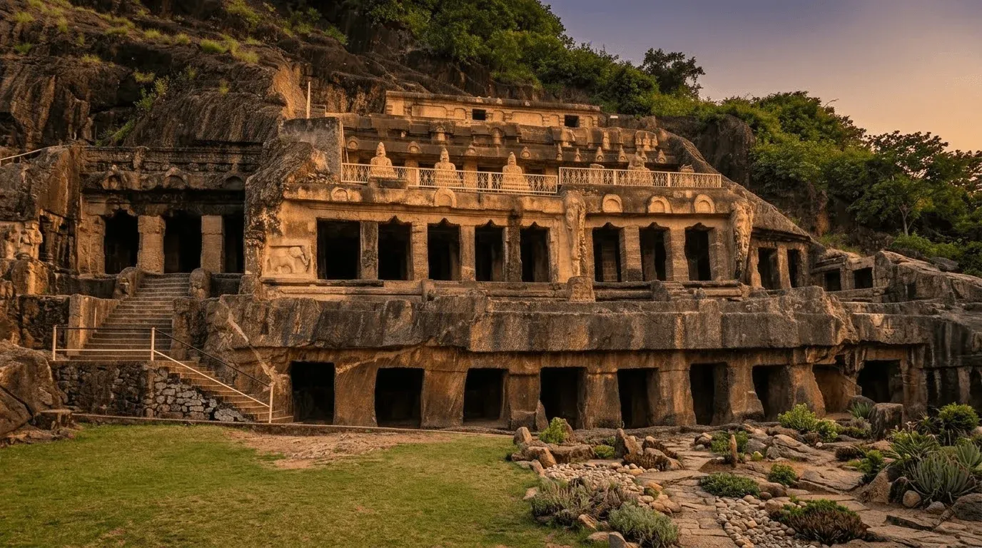 Undavalli Caves